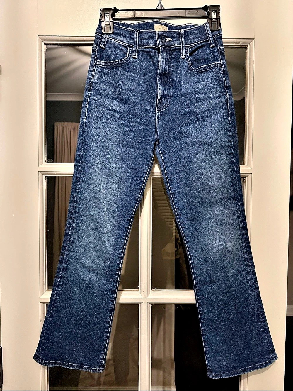 LIL’ MOTHER The Hustler High-Rise Ankle Jeans Denim Flare Jeans (Waist 25)